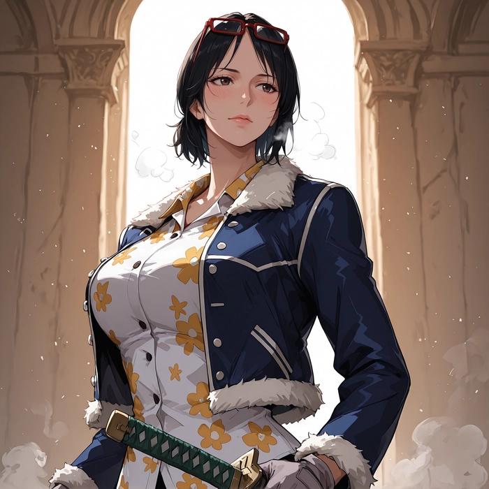 Hình Tashigi One Piece anime đẹp mắt