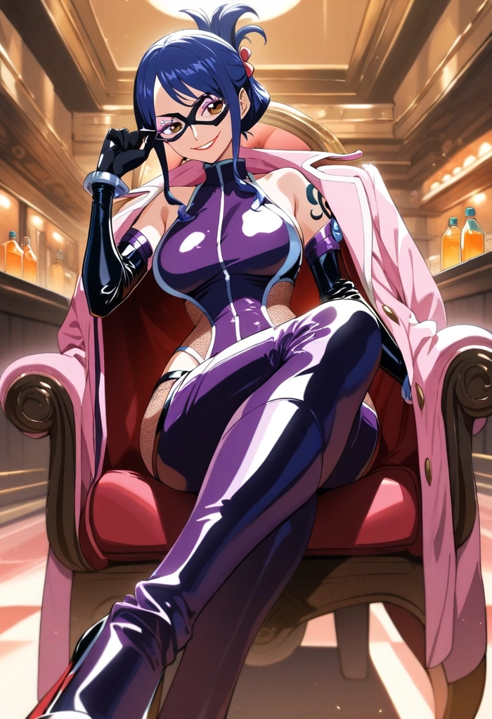 Hình Tashigi One Piece anime đẹp rực rỡ