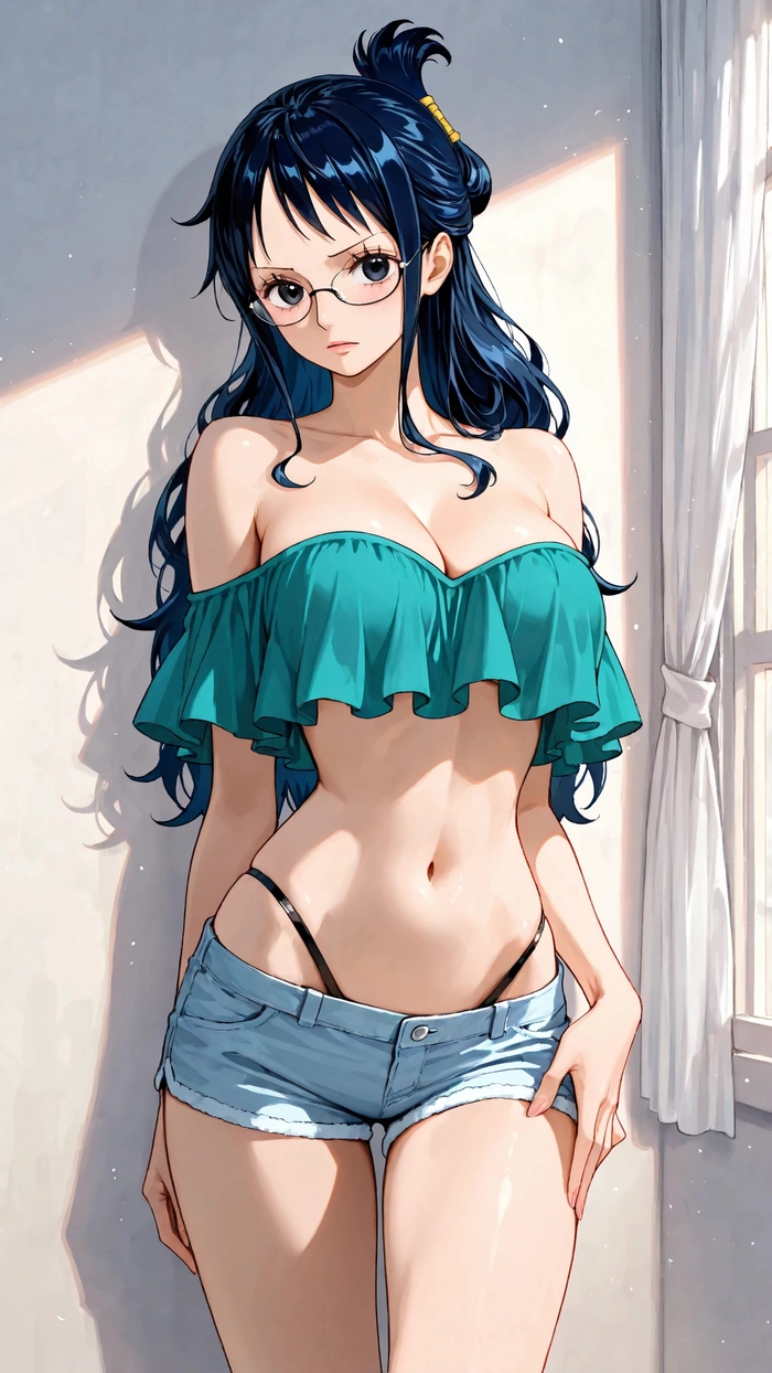 Hình Tashigi One Piece anime độc đáo