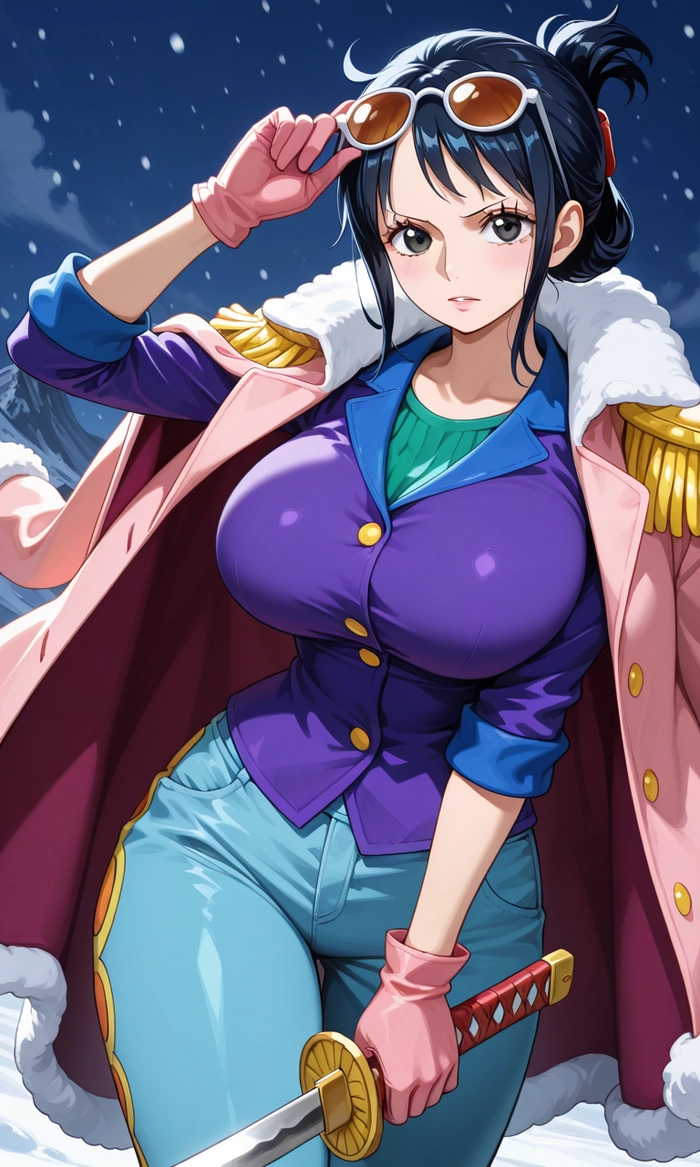 Hình Tashigi One Piece anime tinh xảo