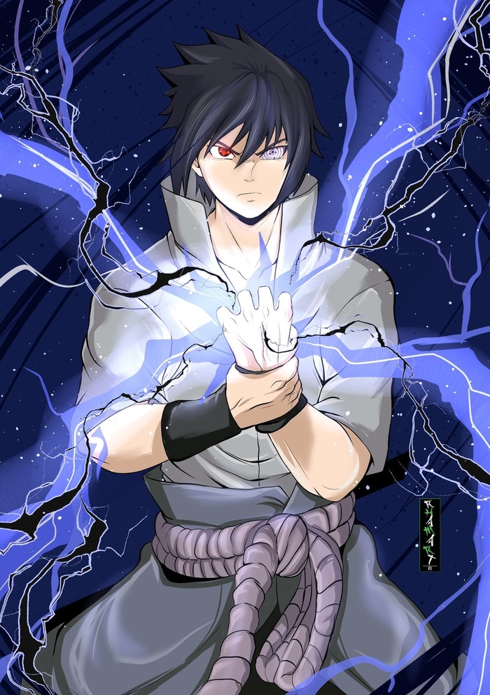 Hình Uchiha Sasuke tinh tế giàu cảm xúc