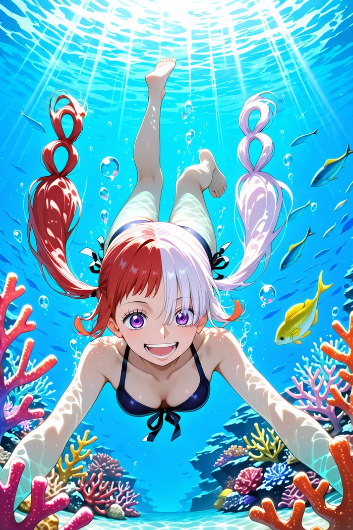 Hình Uta One Piece tạo hình mềm mại