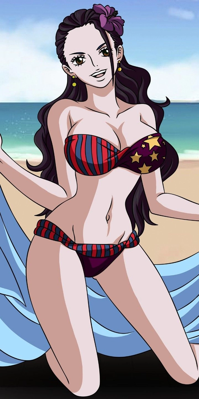 Hình Viola One Piece bikini cuốn mắt