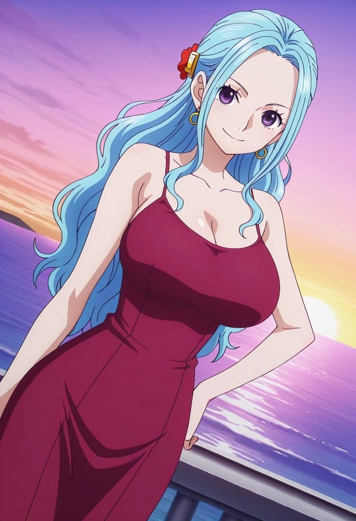 Hình Vivi One Piece thanh lịch