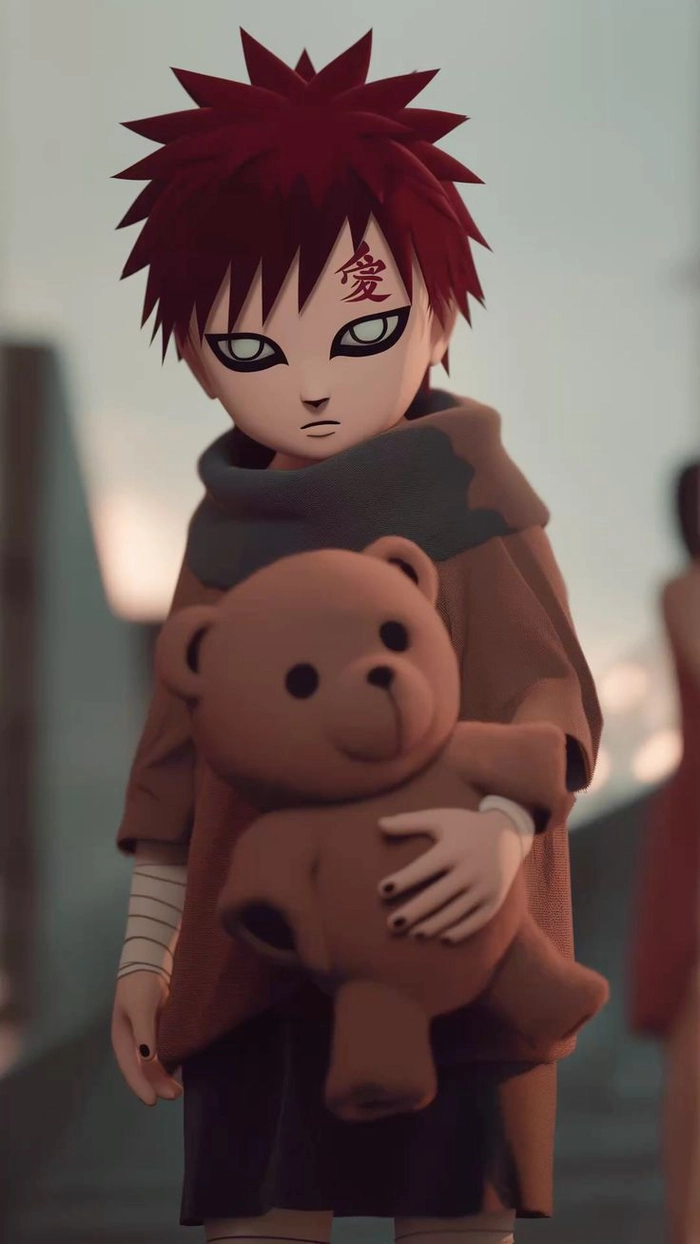 Hình ảnh Gaara trong Naruto gợi nhiều cảm xúc