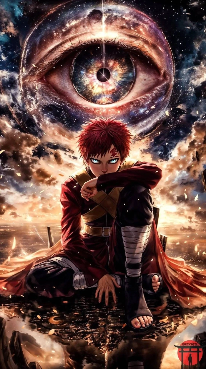 Hình ảnh Gaara trong Naruto phong cách trưởng thành