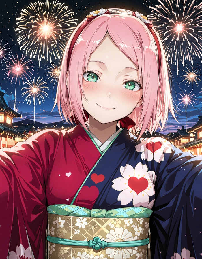 Hình ảnh Haruno Sakura giàu cảm xúc