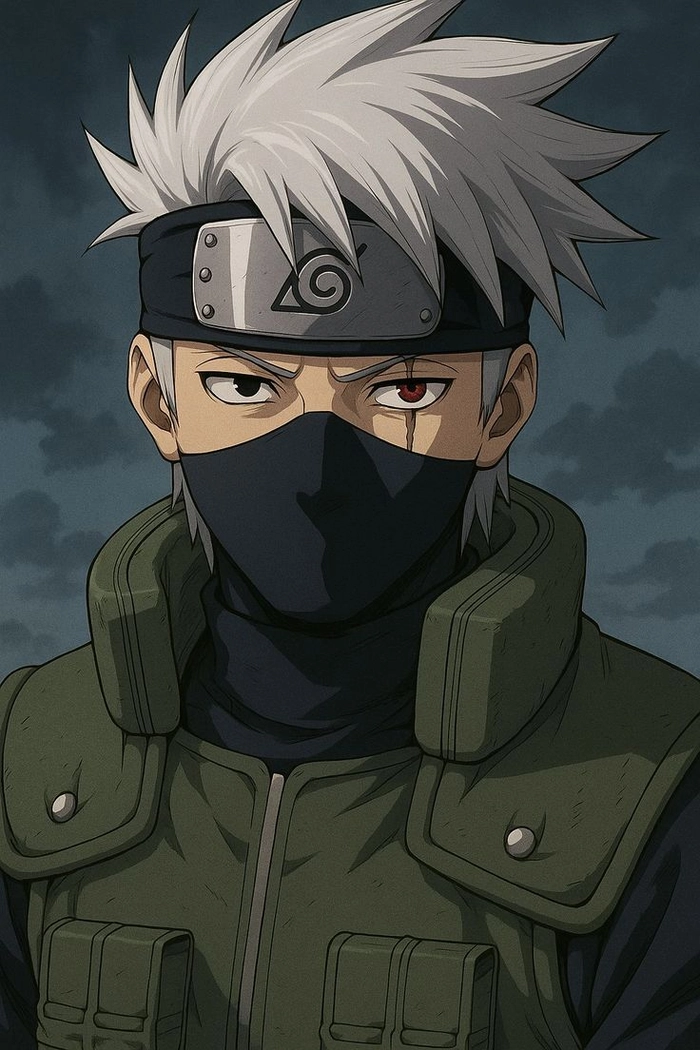 Hình ảnh Hatake Kakashi cute dễ xem