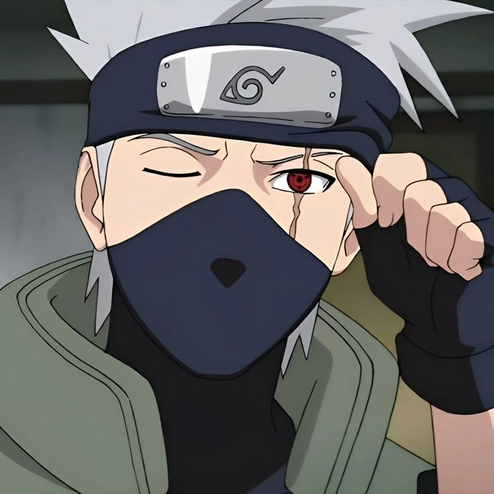 Hình ảnh Hatake Kakashi mang khí chất mạnh mẽ
