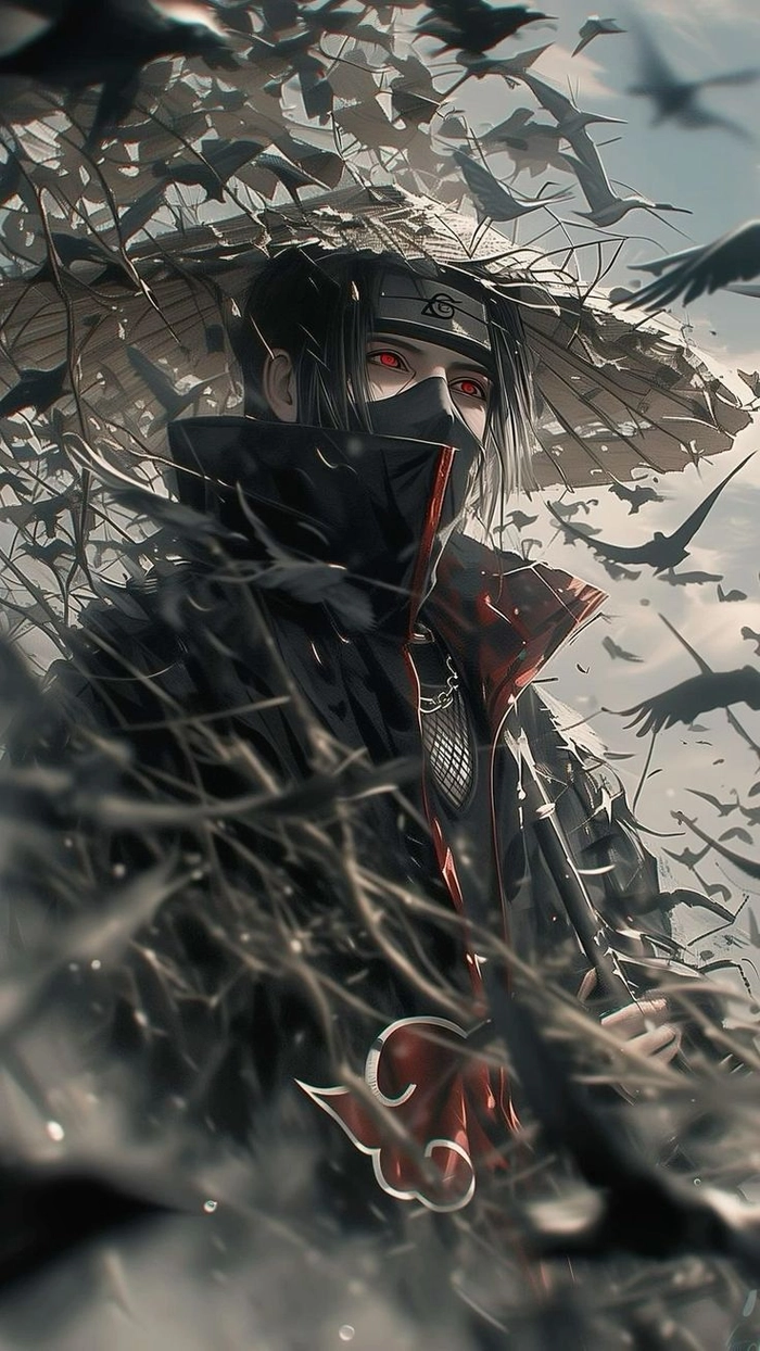 Hình ảnh Itachi Uchiha đầy ám ảnh