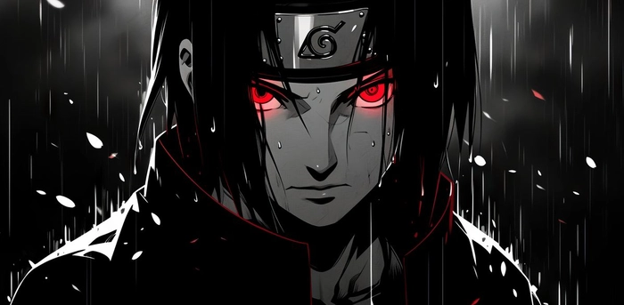 Hình ảnh Itachi mang thần thái điềm tĩnh