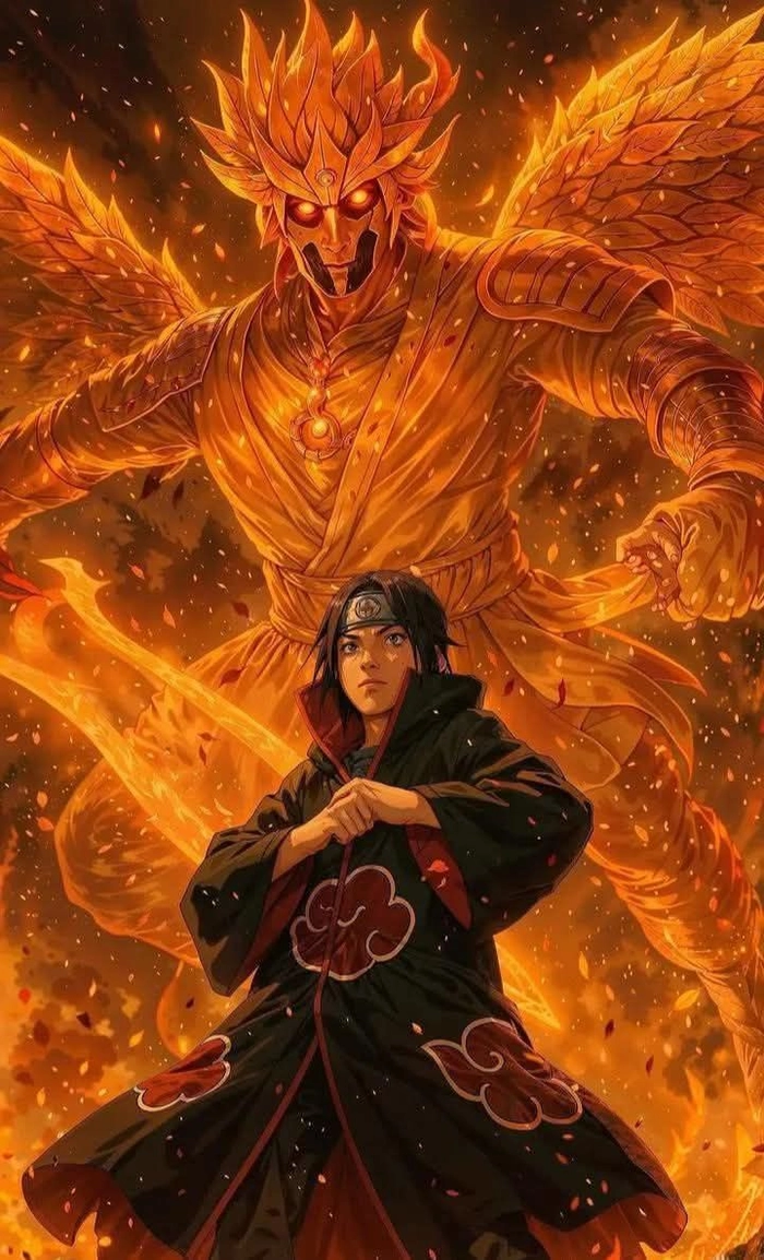 Hình ảnh Itachi mang vẻ đẹp bi thương