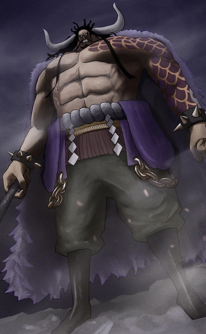 Hình ảnh Kaido ngầu nổi bật