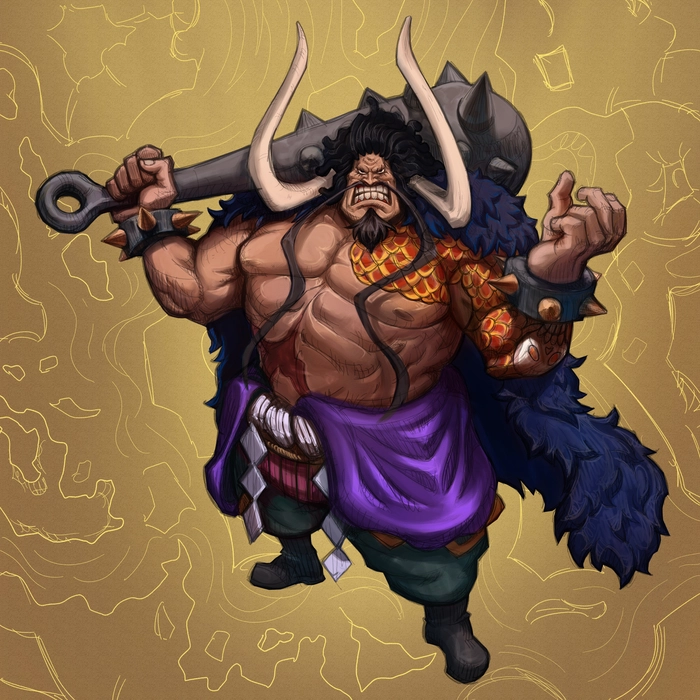 Hình ảnh Kaido ngầu thu hút