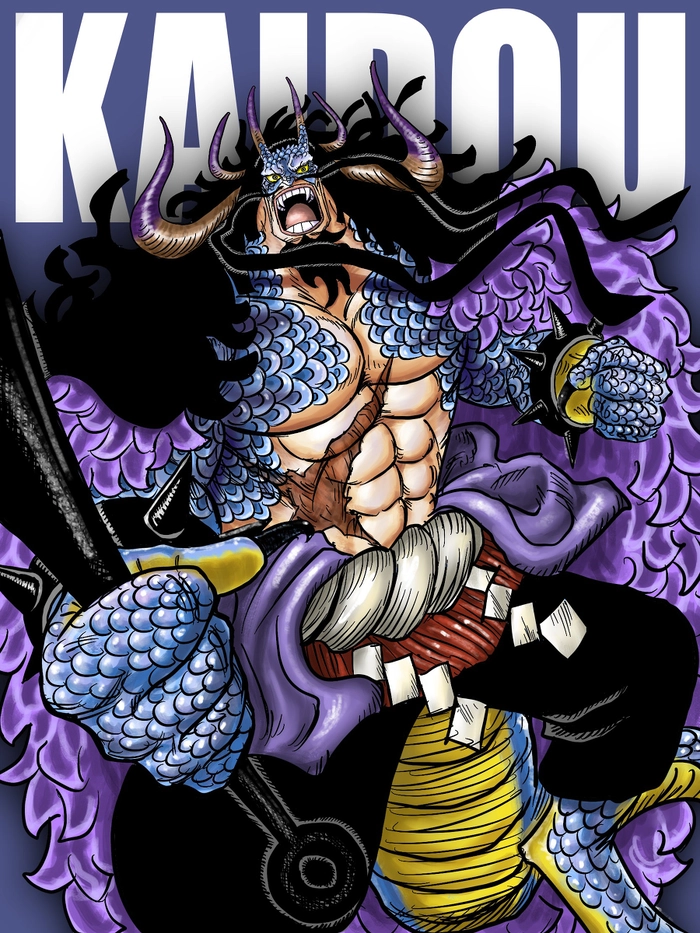 Hình ảnh Kaido trong One Piece ấn tượng