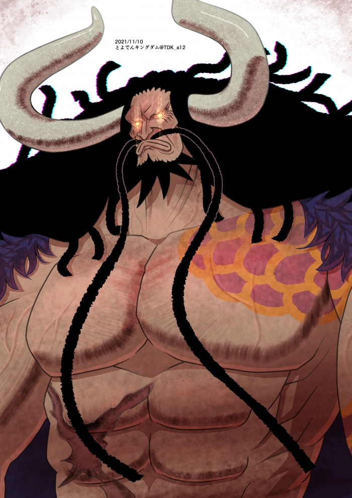 Hình ảnh Kaido trong One Piece mãnh liệt
