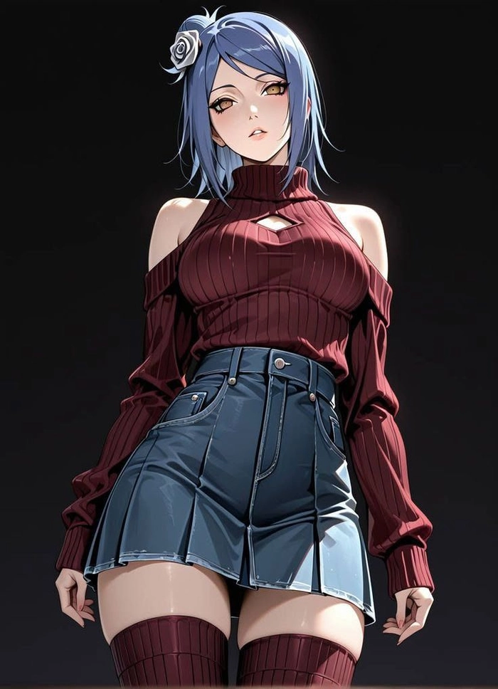 Hình ảnh Konan Akatsuki giàu cảm xúc