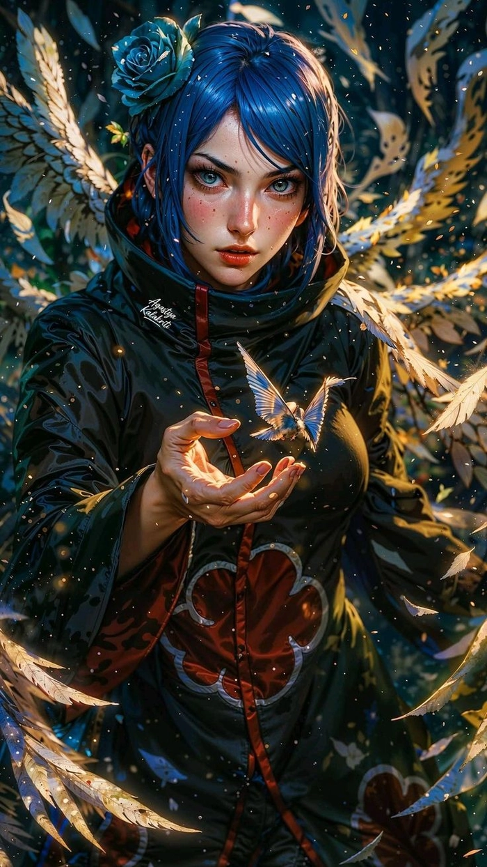 Hình ảnh Konan Akatsuki u buồn