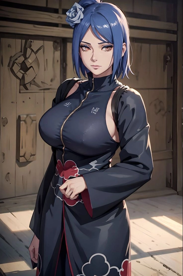 Hình ảnh Konan phong cách anime tối