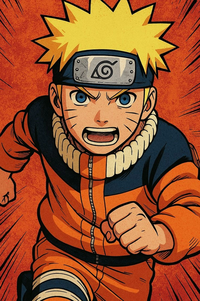 Hình ảnh Naruto cute phong cách