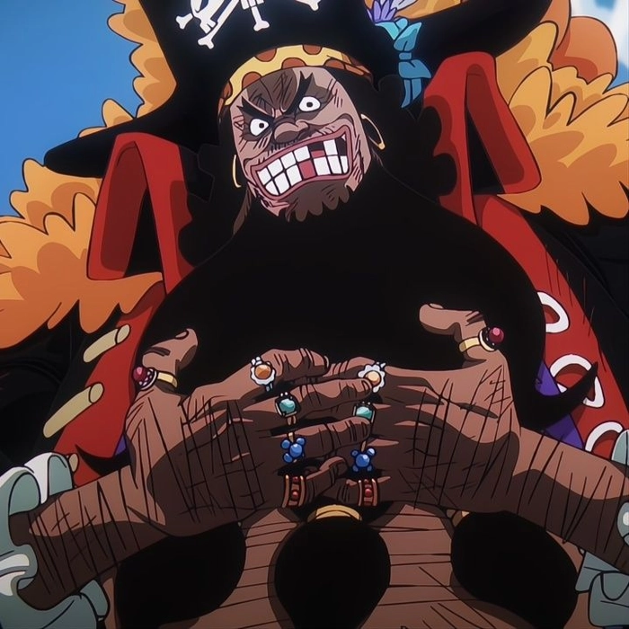 Hình ảnh Râu Đen đậm phong cách phản diện