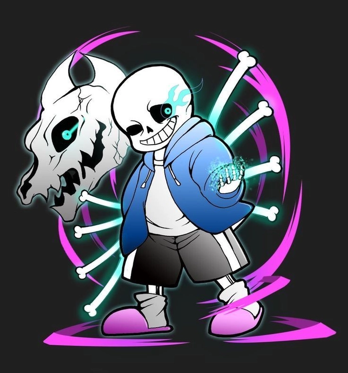 Hình ảnh Sans anime phong cách ngầu