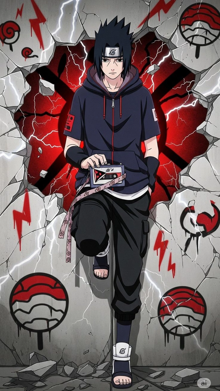 Hình ảnh Sasuke ngầu nhất đậm cá tính