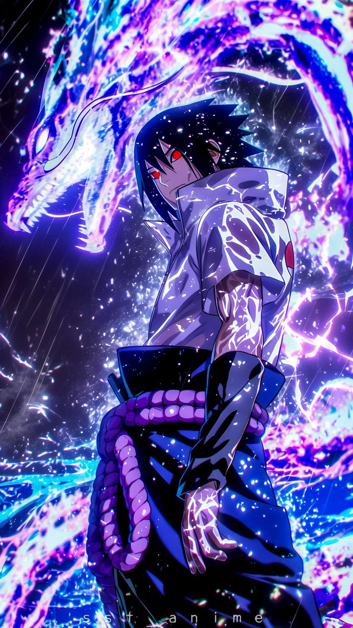 Hình ảnh Sasuke ngầu nhất đầy khí chất