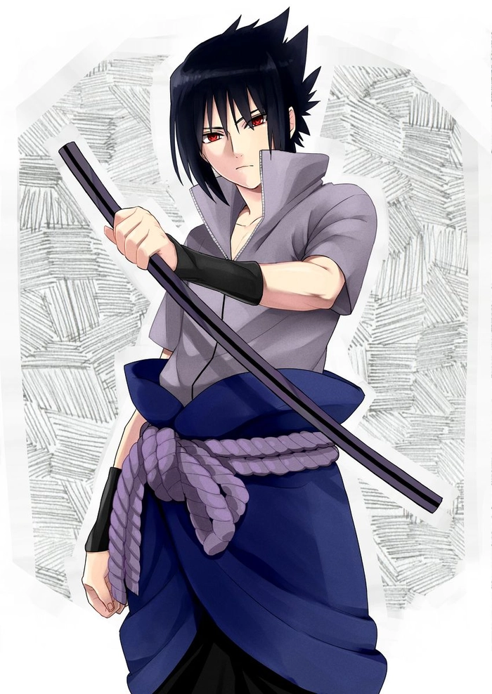 Hình ảnh Sasuke ngầu nhất phong cách ninja