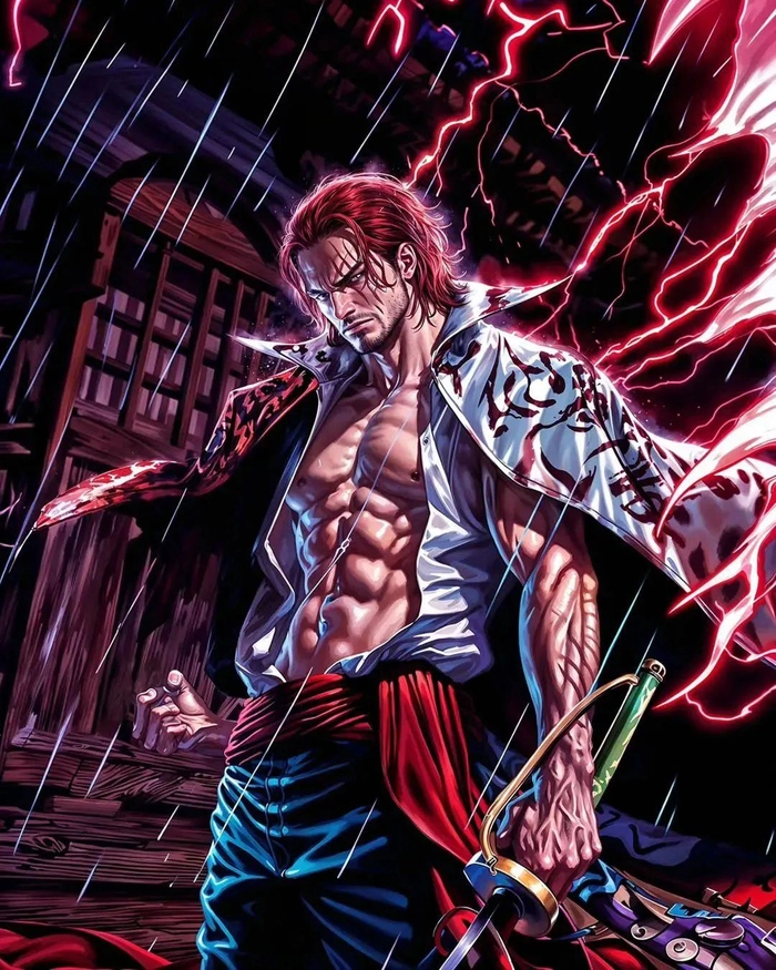 Hình ảnh Shanks Tóc Đỏ chuẩn ngầu