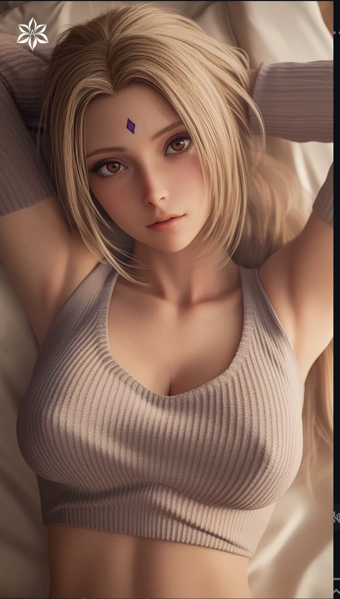 Hình ảnh Tsunade mang nét dịu dàng