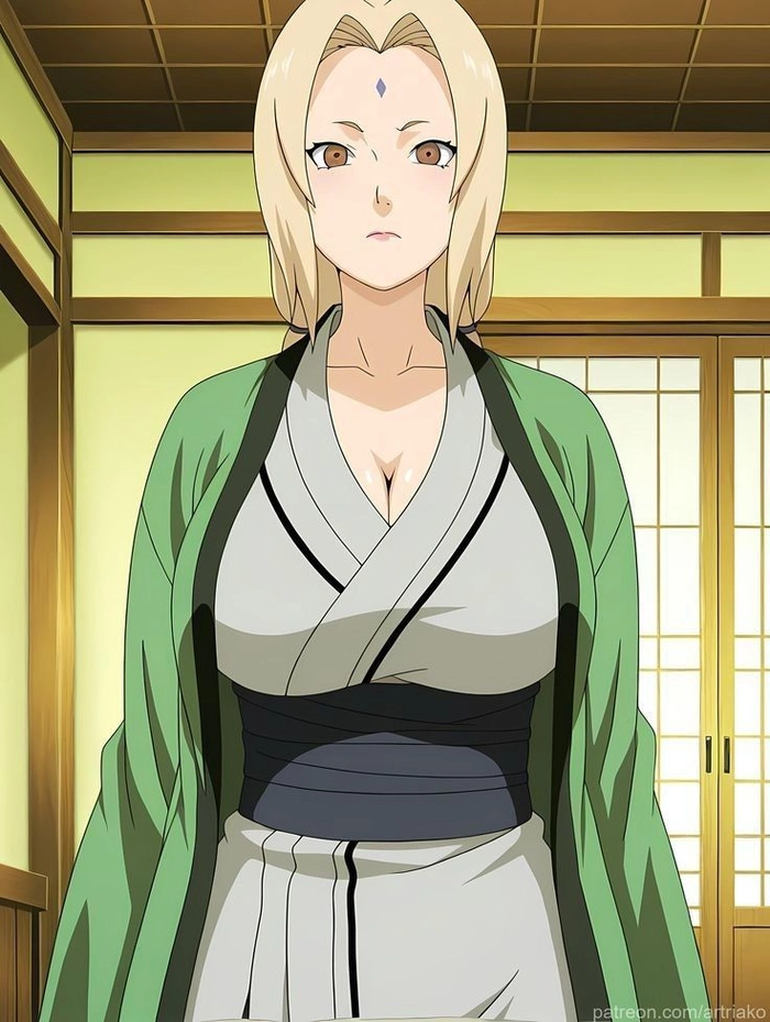 Hình ảnh Tsunade trưởng thành cuốn hút