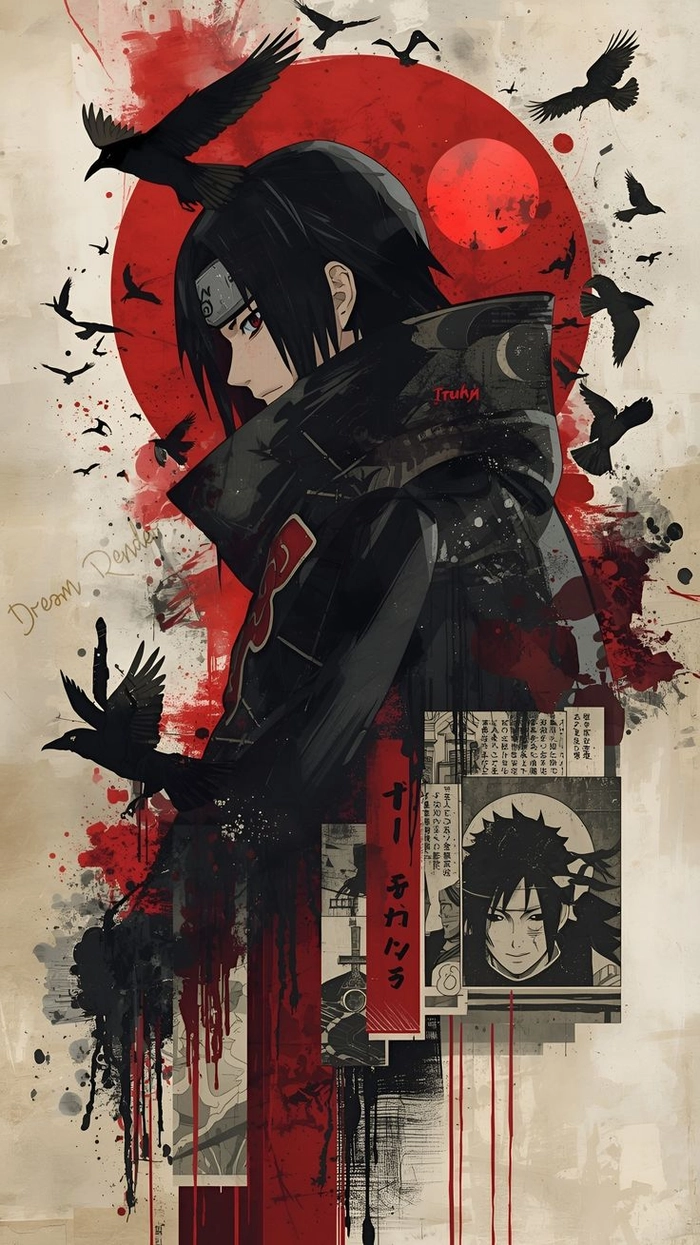 Hình ảnh Uchiha Itachi cô độc