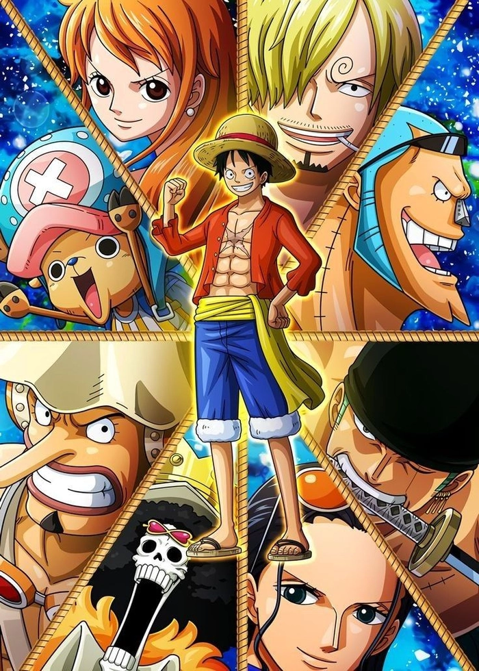 Hình ảnh anime One Piece ngầu cá tính