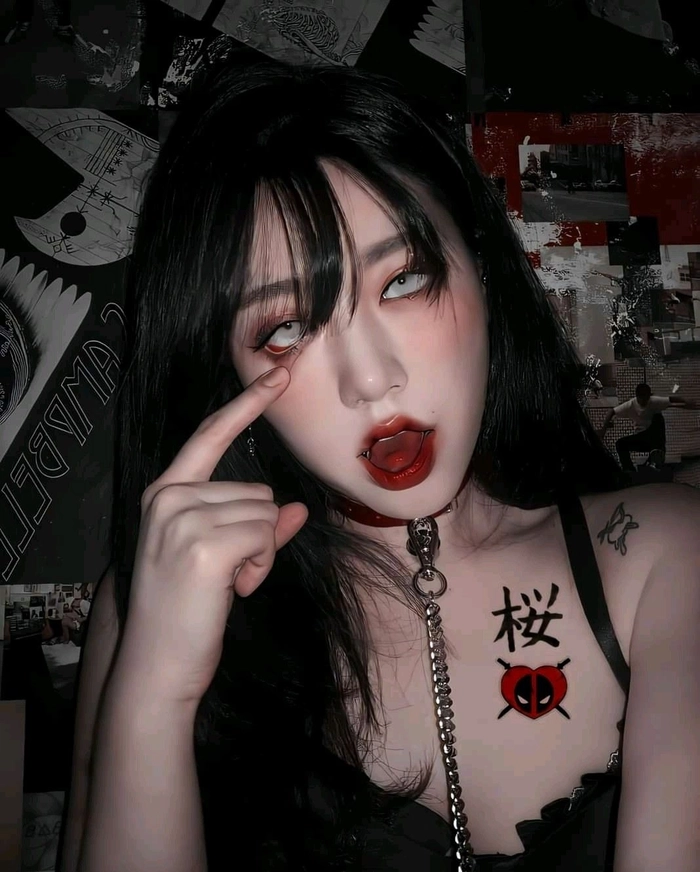 Hình ảnh gái ngầu cá tính cuốn hút