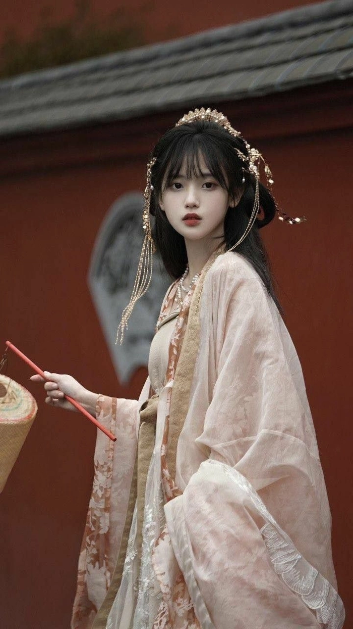 Hình ảnh gái xinh Trung Quốc cổ trang mang chiều sâu