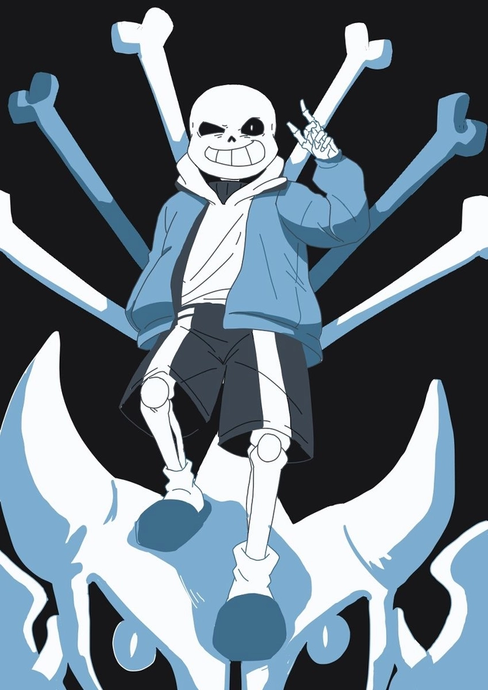 Hình anime Sans cá tính bí ẩn