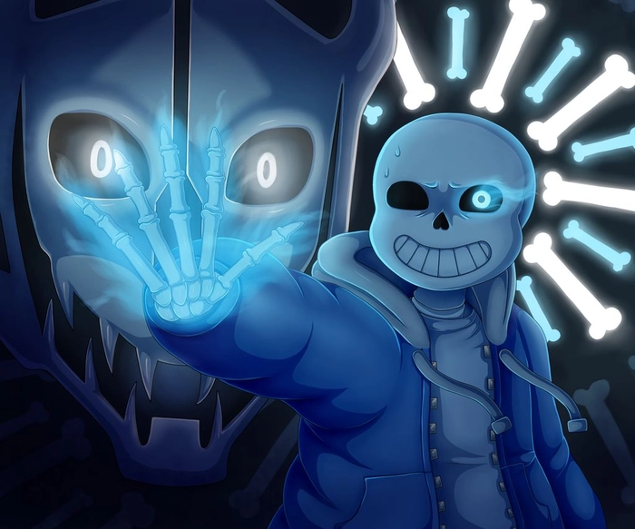 Hình anime Sans tạo hình ấn tượng