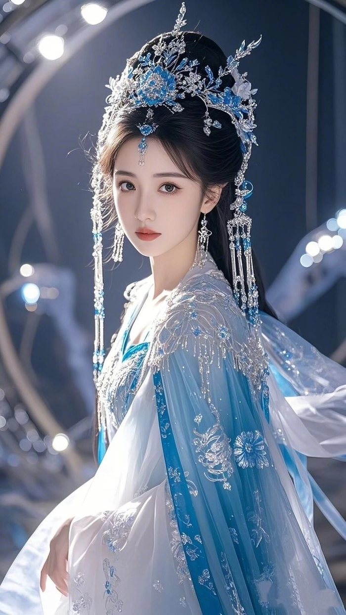 Hình gái xinh Trung Quốc mặc đồ cổ trang tinh tế