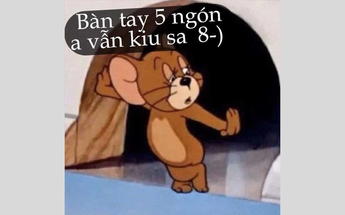 Hình meme Jerry quen mặt cộng đồng