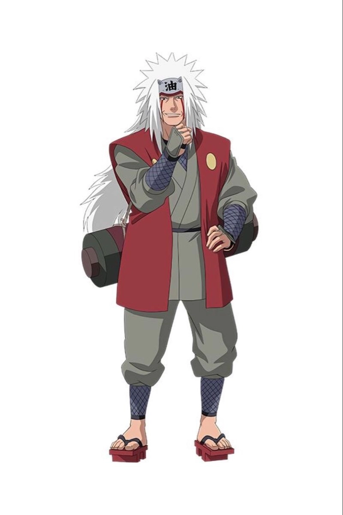 Hình nền Jiraiya mang nét mạnh mẽ