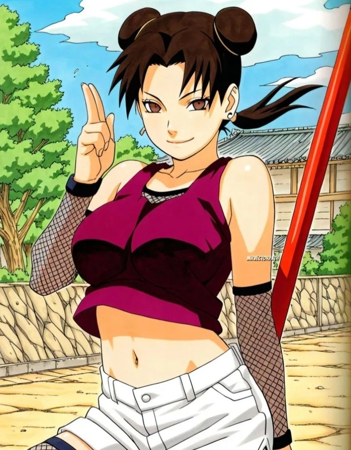 Hình nền Tenten mạnh mẽ