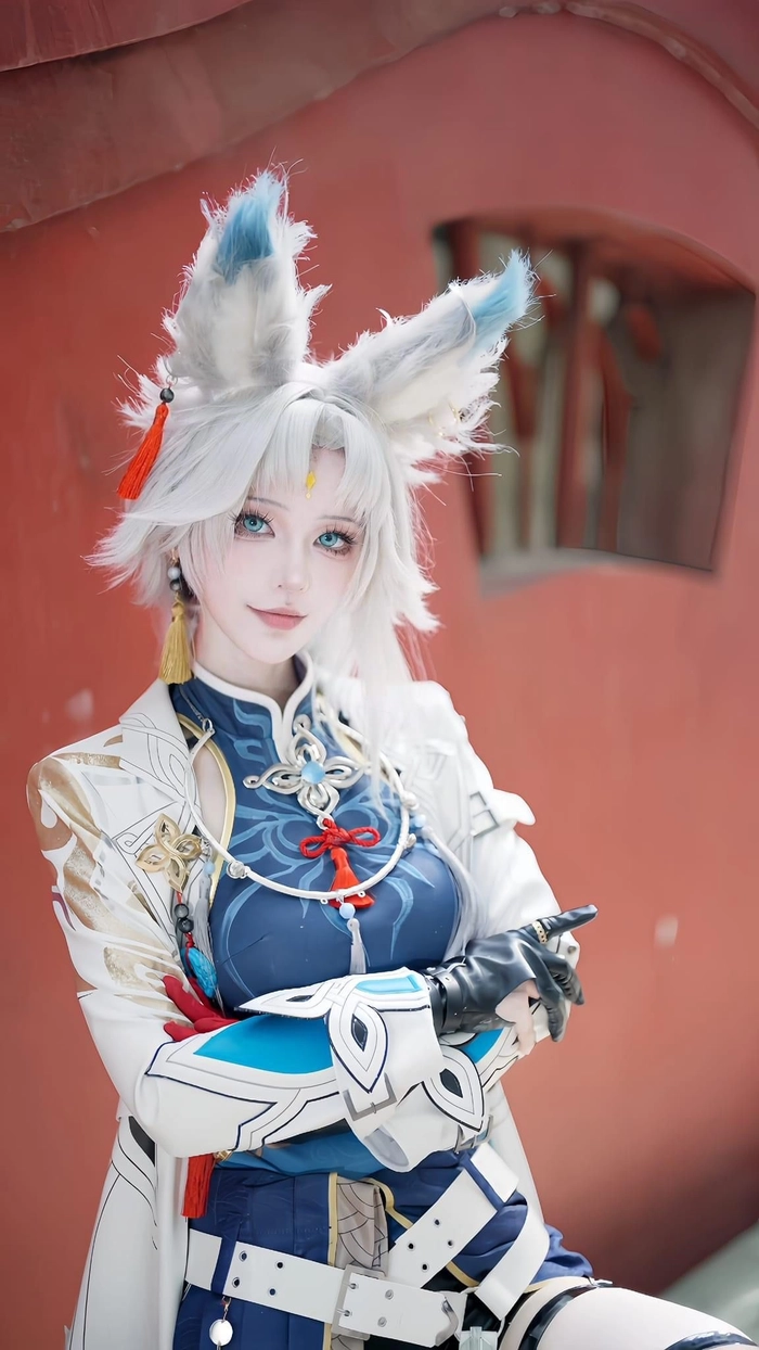 Hình nền cosplay Genshin Impact cuốn hút