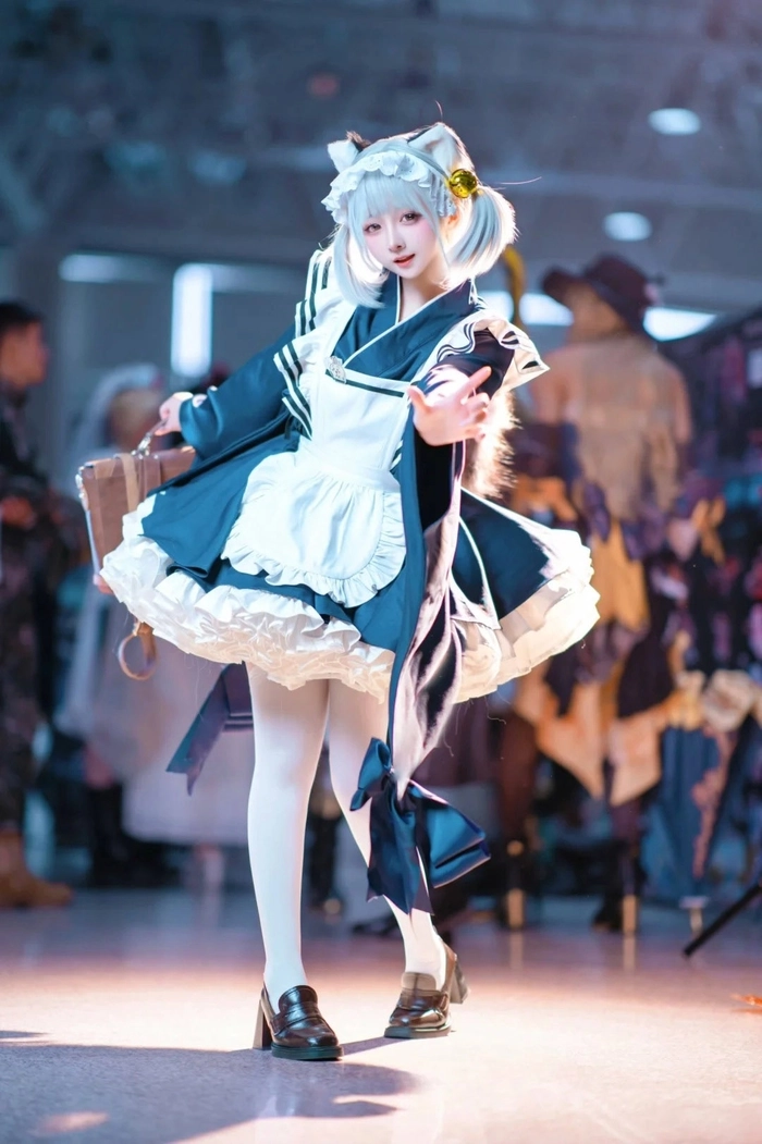 Hình nền gái xinh cosplay mèo cute