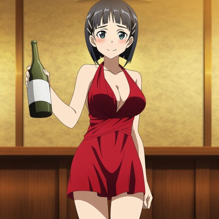 Kirigaya Suguha phong thái nhẹ nhàng