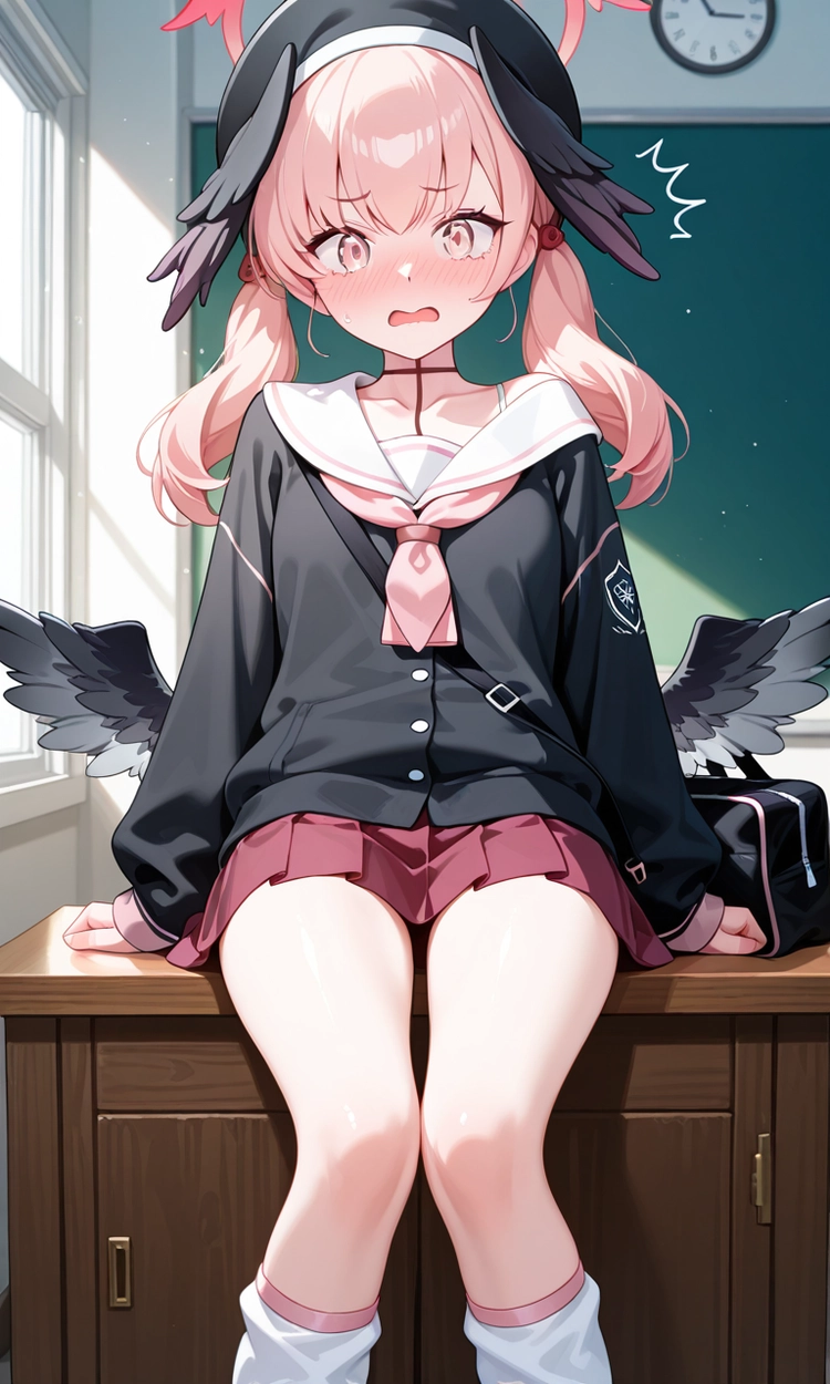 Koharu Shimoe trong phong cách quen thuộc