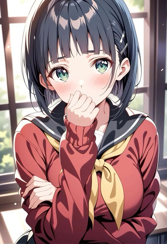 Leafa Kirigaya Suguha cảm xúc nhẹ