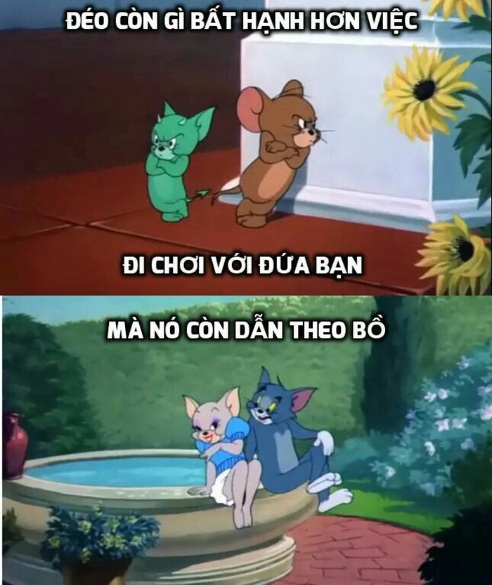 Meme Jerry bịt miệng đầy bất ngờ