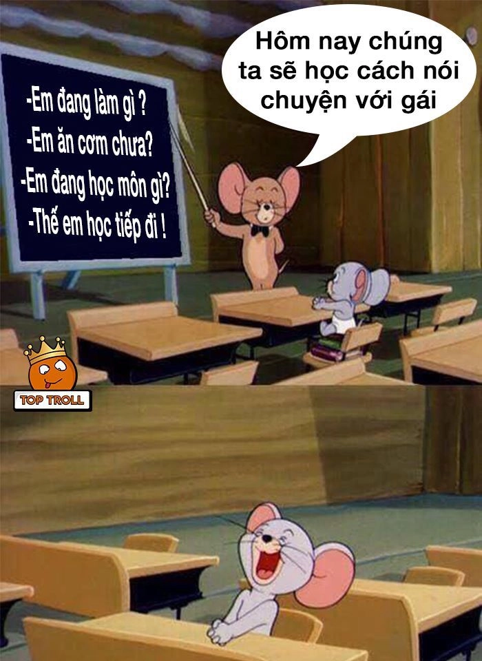 Meme Jerry hoảng hốt nhìn là hiểu