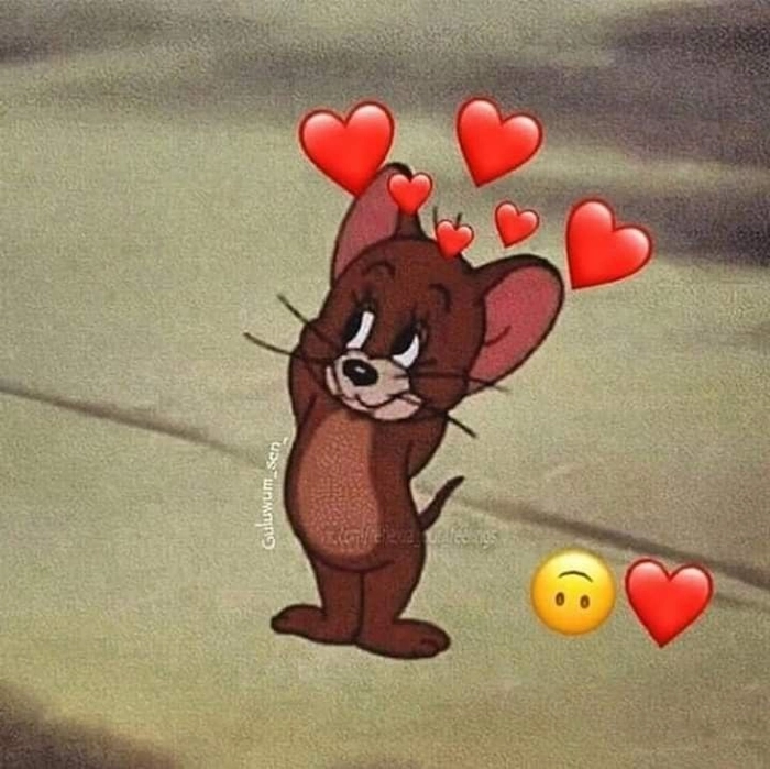 Meme Jerry lè lưỡi trêu chọc